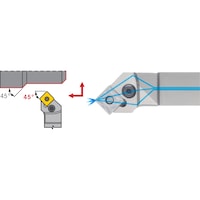 PSSN clamp holder with internal cooling, negative