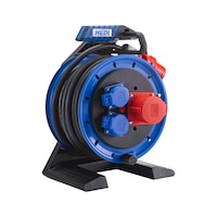 Companion solid plastic three-phase cable reel