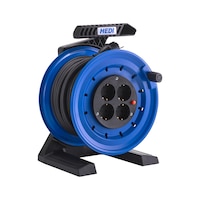 Coworker solid plastic cable reel