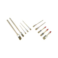 NÖLLE PROFI BRUSH brush set, 10 pieces with flat, round and enamel brushes