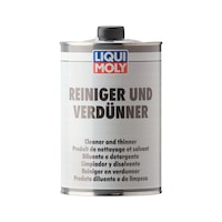 LIQUI MOLY cleaner and thinner, can, 1 l, density 0.70 g/cm³