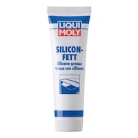 Transparent silicone grease