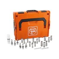 User set with HSS core drill bits in L-BOXX