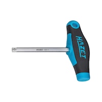 HAZET socket wrench =1/4 inch with T-handle 134 mm
