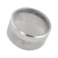 Sieve capsule for small parts