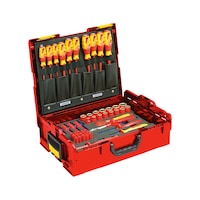 GEDORE VDE hybrid tool assortment in L-Boxx, 53 pcs