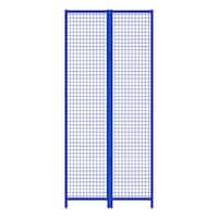 Vario corner element partitioning sys. (WxH) 500/500x2200mm wire grid w.40 mesh