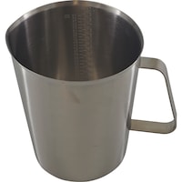 Stainless steel measuring jug