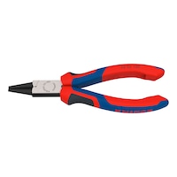 Round-nose pliers, short jaws, with 2-component grip covers