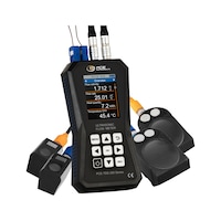 PCE ultrasonic flow meter PCE-TDS 200+ SL with sensors + heat sensor