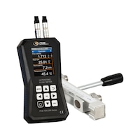 PCE ultrasonic flow meter PCE-TDS 200 SR with sensors