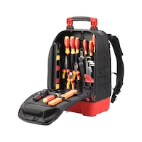 WIHA electric II tool backpack with tool assortment, 27 pieces