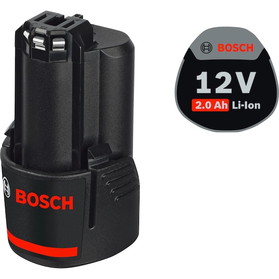 BOSCH li-ion battery pack 12 V/2.0&nbsp;Ah 1600Z002X - GBA 12 V battery pack