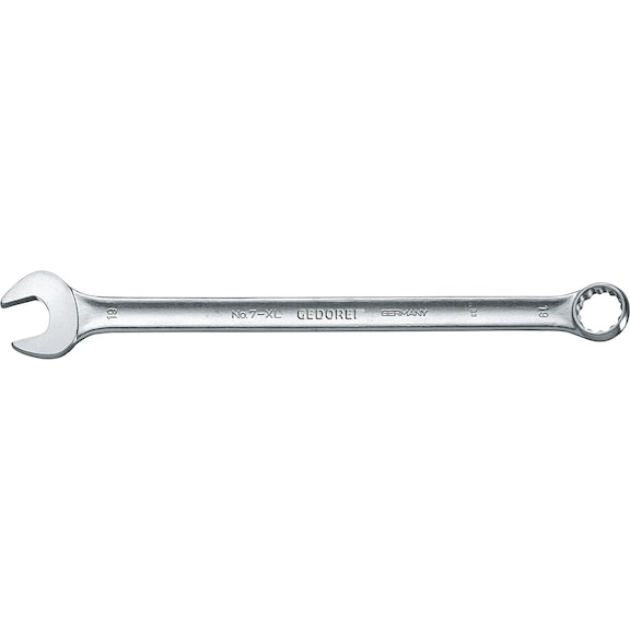 Combination spanner, extra long