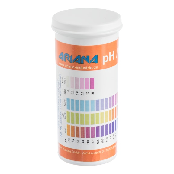 ARIANA Teststäbchen pH und Nitrit kombiniert - DUO Teststäbchen für pH- und Nitrit-Wert