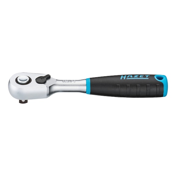 HIPER reversible ratchet, with safety lock