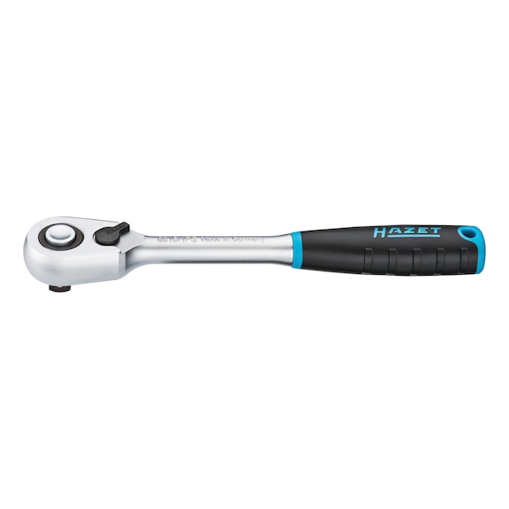 HIPER reversible ratchet, with safety lock