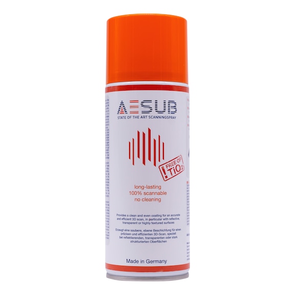 3D scanning matting spray AESUB orange