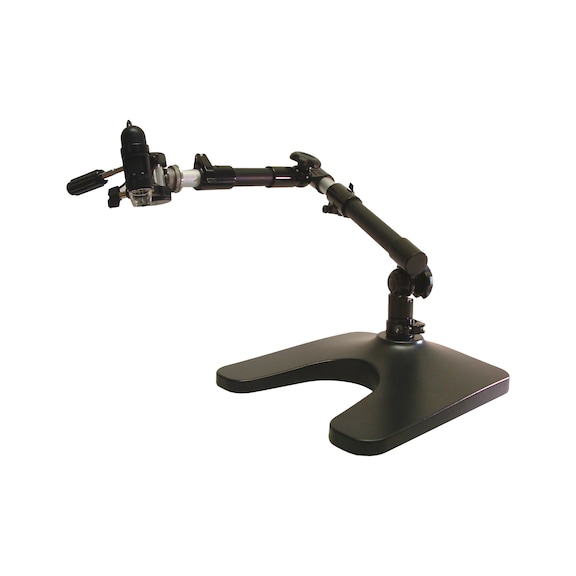 Soporte brazo articulado DINO-LITE MS53BA2 brazo ajustable, 360° giratorio - Soporte telescópico MS53BA2