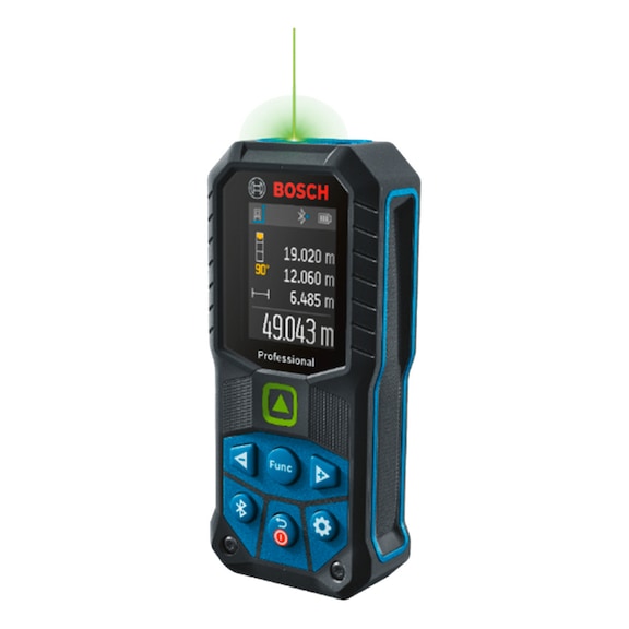 BOSCH GLM 50-27 CG PROFESSIONAL, range 50&nbsp;m, Bluetooth IP65, laser colour green - Laser distance meter GLM 50-27 CG PROFESSIONAL