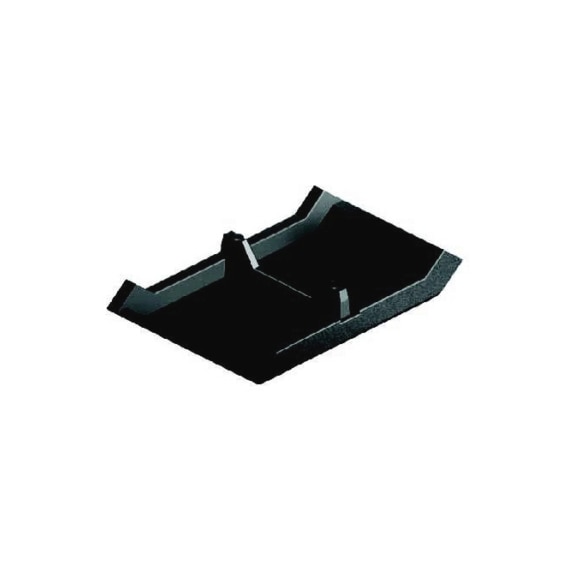 METZLER - Das Profil, Abdeckkappe für Aluminium Winkel 42x42x42 mm, Kunststoff PA, schwarz - Abdeckkappe für Aluminium