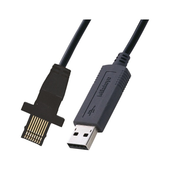 MITUTOYO USB-aansluitkabel 06AFM380G 2&nbsp;m rechte vlakstekker - USB-aansluitkabel