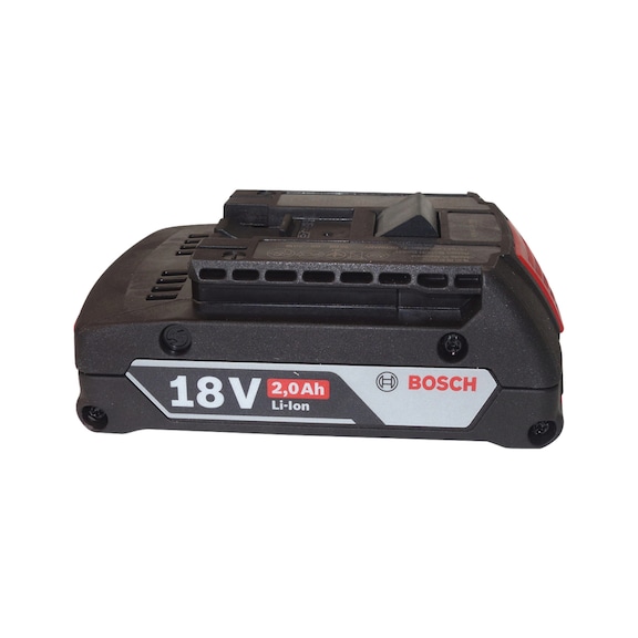 BOSCH spare battery for BXT-3 strapping device, 18 V/2.0 Ah, Li-ion - Spare rechargeable battery