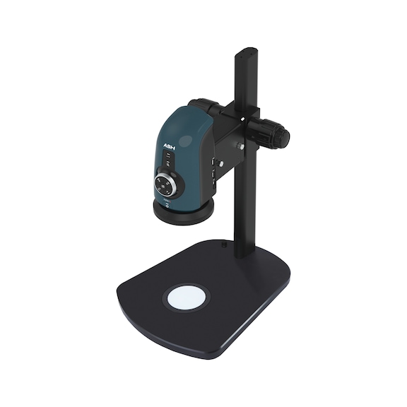 ASH Digital-Mikroskop Omni 3 mit Stativ und Durchlicht Software-App - Digital-Mikroskop OMNI 3