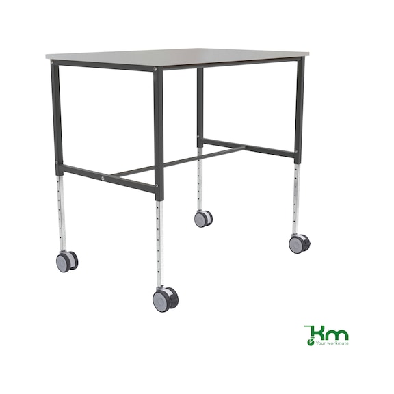 Table trolley ERGO, height-adjustable