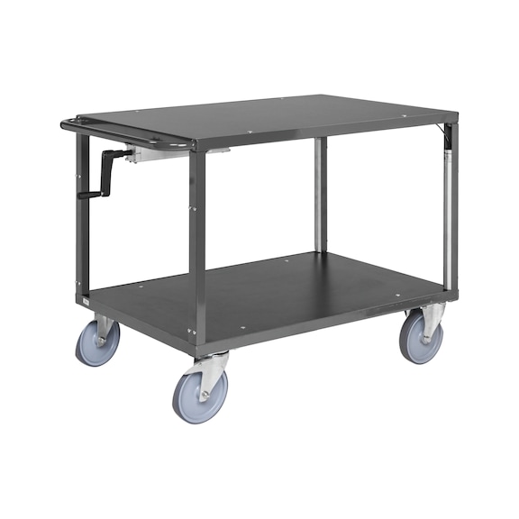 ERGO table trolley, height-adjustable