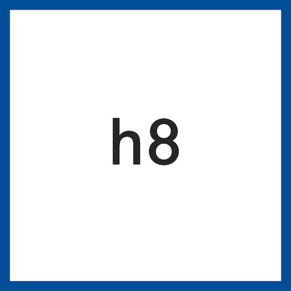 Broca helicoidal NV HSSE-TiN, DIN 1897, 9,5 mm x 84 mm x 40 mm, 130° - Broca helicoidal tipo NV HSSE-TiN