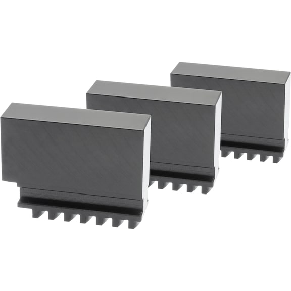 BISON, monoblokové čelisti SJM 3200 pro průměr sklíčidla 160 mm, délka 70 mm - Blokové čelisti, jednodílné a&nbsp;neodstupňované