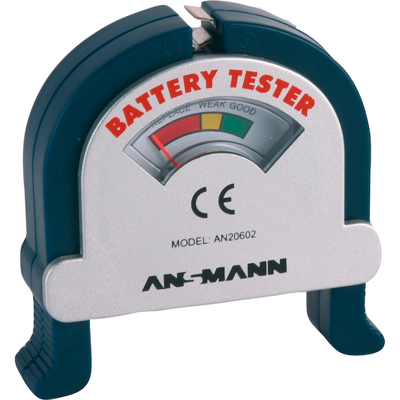 ANSMANN Batterie-und Knopfzellen-Tester Alkaline - Batterietester
