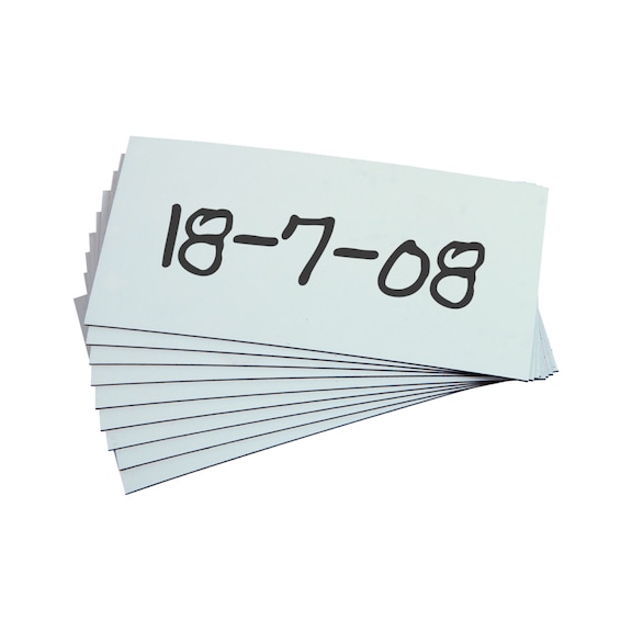 etiqueta, blanca - Etiquetas para tablero de clasificación de documentos