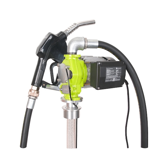 HORN TecPump 600 交流电动泵，自吸式，230 伏连接器，带气动和抽吸软管 - 电动回转泵 TecPump 600 AC