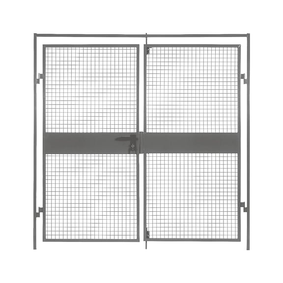 Double-door element for partition wall system - 1