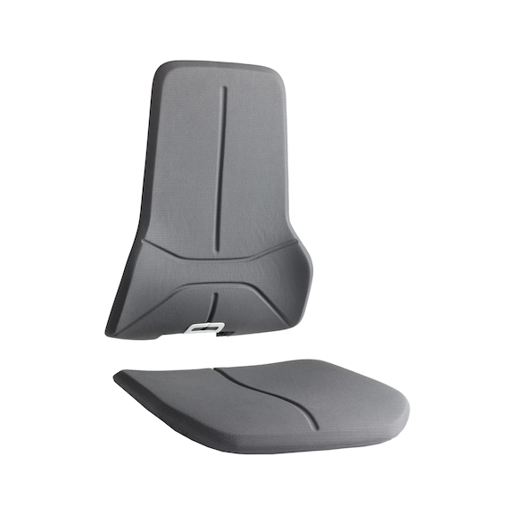 BIMOS Supertec cushion, black, for NEON swivel work chair - Supertec® cushion
