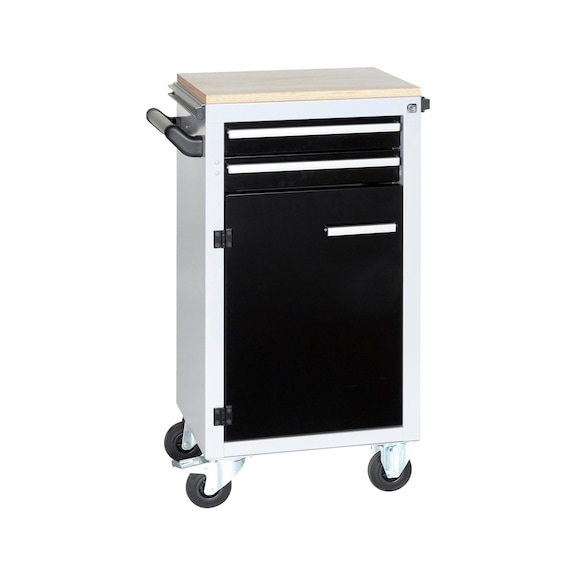 Assembly trolley with CLIP-O-FLEX hook-on system