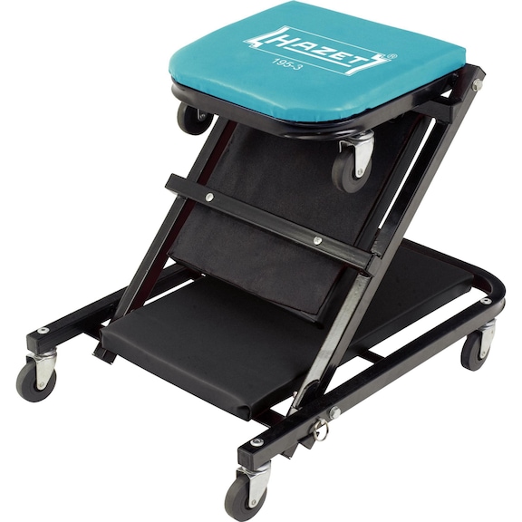 躺板/座椅，负载能力为150 kg，1198 x 450 x 130 mm（平放），座椅高度 420 mm - 移动式可躺座部