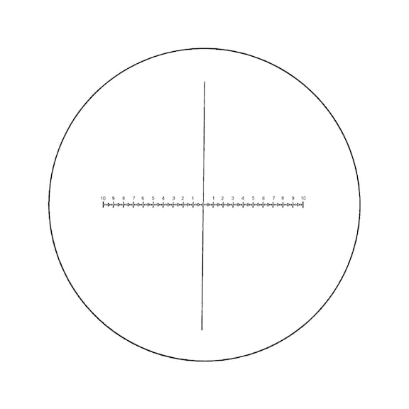Eschenbach hedef plakası, tip 01 - Tartı ölçekleri