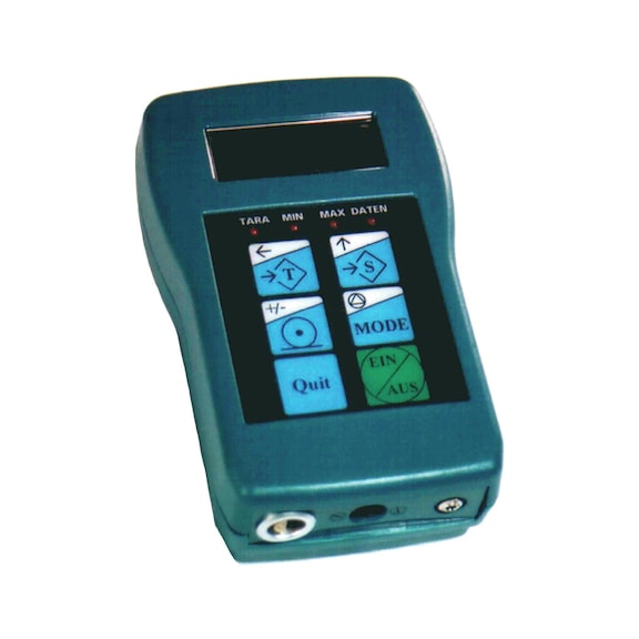 Unidad visualiz. METRON MMV22, interruptor calibración 4 sensores, IP 40 - Unidad de indicación y de medición MMV 22