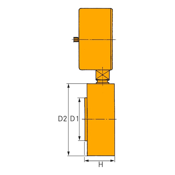 ATORN Kraftmessdose Messbereich 0 - 1,6 kN Skalenteilungswert: 0,05 kN - Kraftmessdose