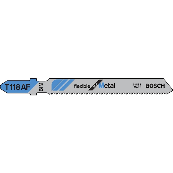 Bimetall-Stichsägeblätter T 118 AF Flexible for Metal