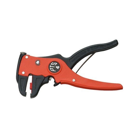 INTERCABLE wire stripping pliers, angled head - wire-stripping tool with cutting device PTS4