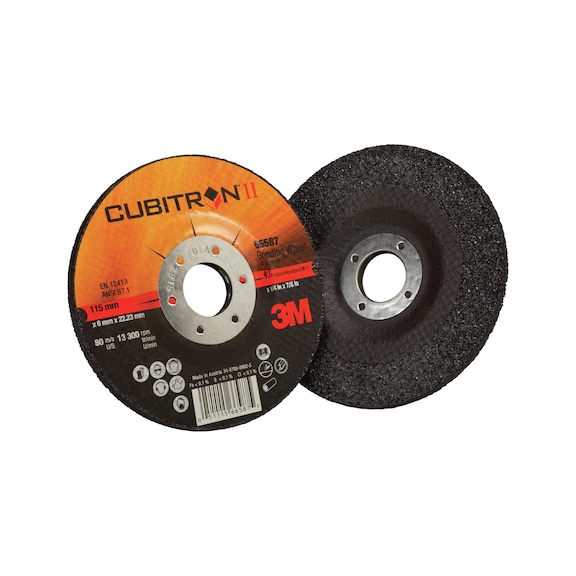 Discos de desbastar Cubitron II, 2ª generación