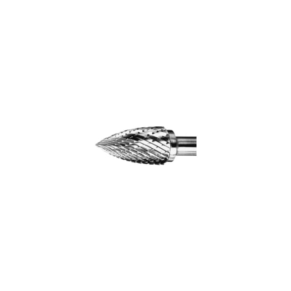 BIAX hardmetalen freesstift 6 mm TCH 1226 vertanding 63 - Hardmetalen freesstift