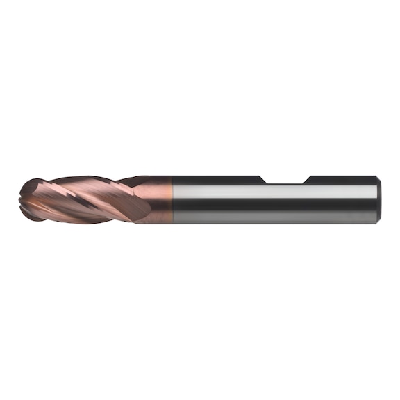 ATORN SC 半径仿形开粗刀，12.0 毫米 TIALN 刀柄，DIN 6535 HB T4 L=26 - 整体硬质合金半径铣刀