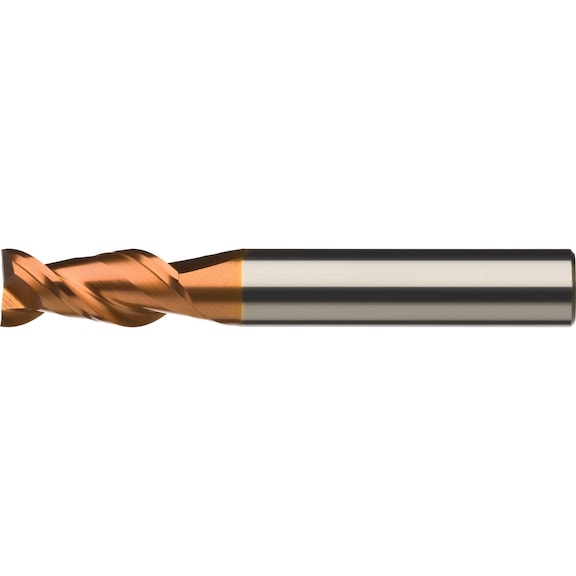 ATORN 整体硬质合金立铣刀 T2 HA，8.0 x 19 x 26 x 63 毫米，有涂层 - 整体硬质合金立铣刀