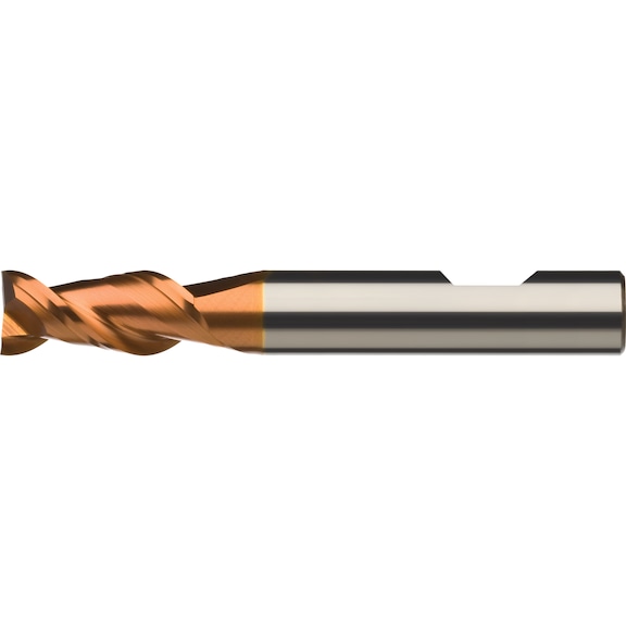 ATORN 整体硬质合金立铣刀 T2 HB，6.0 x 13 x 20 x 57 毫米，有涂层 - 整体硬质合金立铣刀