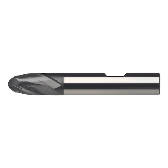 ORION SC 半径铣刀 TiAlN T = 2 8.0 x 12 x 58 毫米，DIN 6535 HB 轴 - 整体硬质合金半径铣刀